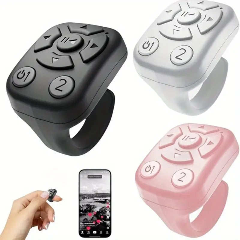 Wireless Ring Remote Control - Wireless Remote Control for iPhone, for iPad and Android