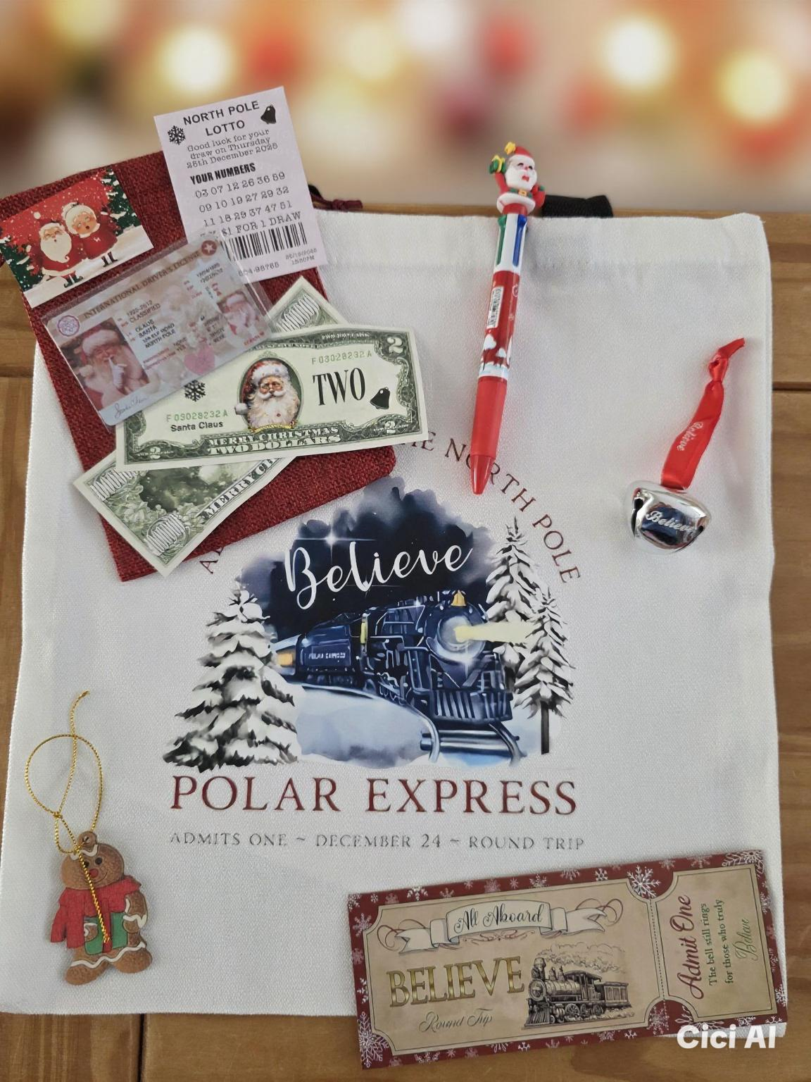 Polar express Christmas bundle