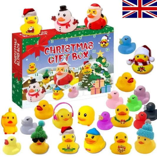 24 day advent Calendar Rubber Ducks