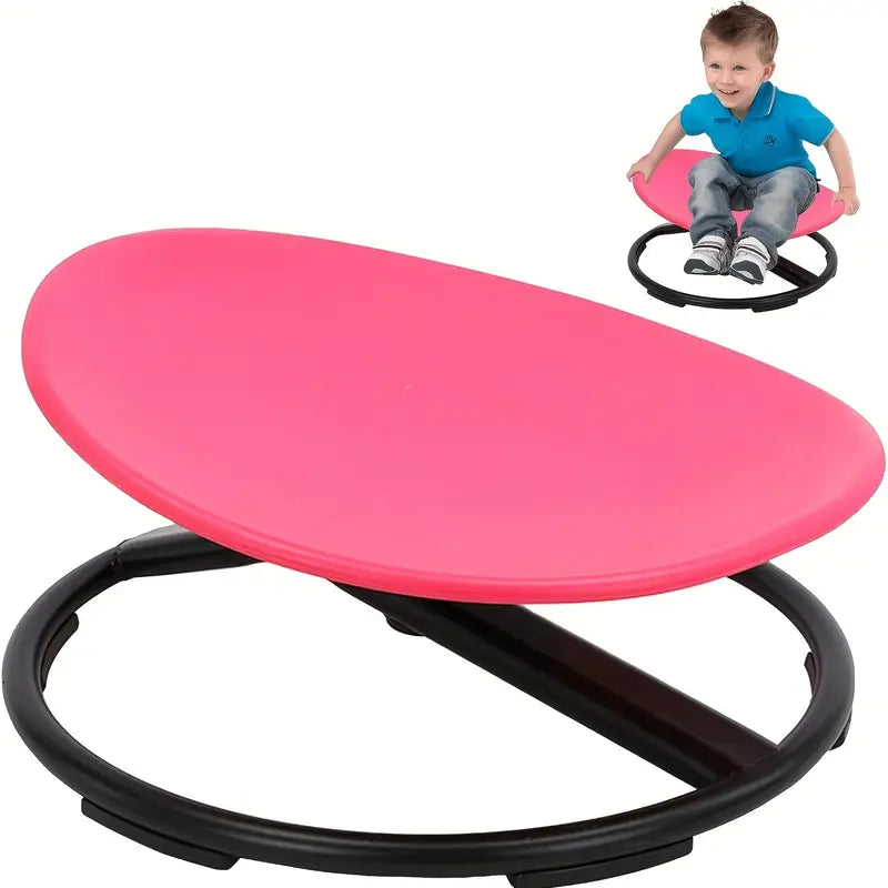 Sensory Rotating Chair, Autistic Kids 3+ Sensory Swivel Spinning Chair